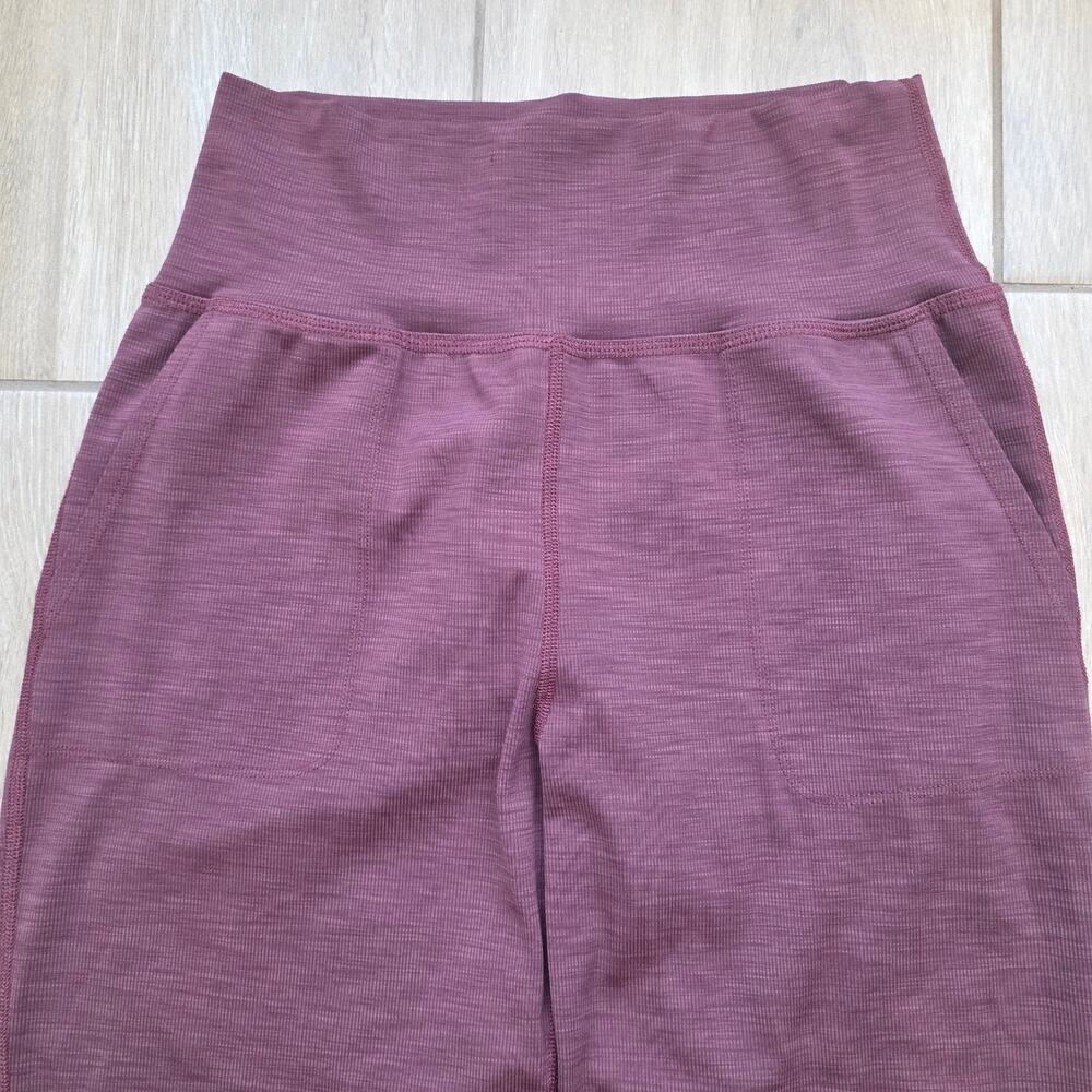 Beyond Yoga Joggers Womens Medium Pink Mauve High Rise Lounge Sweatpants - Picture 8 of 8